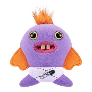 Fuggler Baby Fugg 3.5 inch COD‎ FEATHER , Funny Ugly Monster 3.5" MINI PLUSH NEW